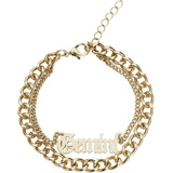 URBAN CLASSICS Unisex Fußkettchen Zodiac Golden Anklet, gemini, S/M