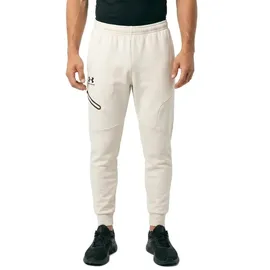 Under Armour Unstoppable Fleece Jogginghose Herren 110 summit white/black L