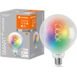 LEDVANCE SMART+ Wifi, Filament Globe 40 Multicolour E27