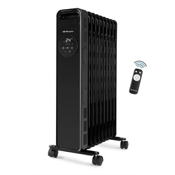 Orbegozo Ölradiator RAD 2010, 9 Elemente, Fernbedienung, einstellbarer Thermostat, Tragegriff, 2000 W