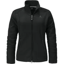 Schöffel Damen Leona3 Fleece Jacke (Größe L, schwarz)