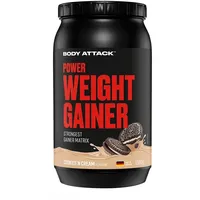 Body Attack Power Weight Gainer Cookies & Cream Pulver 1500 g