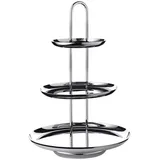 Edzard Etagere Apus (Höhe 40 cm, 3-stöckig), Edelstahl