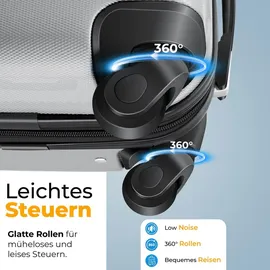 Kesser Koffer-Set 4-tlg. silber/kunststoff