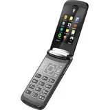 Binatone BLADE Flip Phone | Dual Sim Klapphandy mit • Bluetooth • Kamera • USB • FM Radio • Simlockfrei | Mobiltelefon im Retro Design