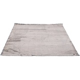 TOM TAILOR Fellteppich Furry platin B/L: 140x200 cm