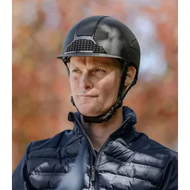 Swing Reithelm H24 chrome - schwarz matt - 51-55cm