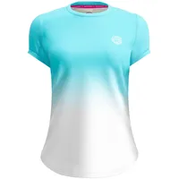 BIDI BADU Crew Tennisshirt Mädchen AQWH - aqua, white 164