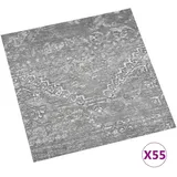 vidaXL Bodenplanken 55 pcs Betongrau 5.11 m2)