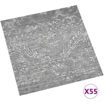 vidaXL Bodenplanken 55 pcs Betongrau 5.11 m2)