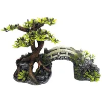 Nobby Aquariendeko Brücke mit Bonsai 1 Stück