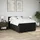 vidaXL Boxspringbett 160 x 200 cm Schwarz