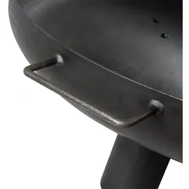 BBQ-Toro Feuerschale Ø 70 cm Schwarz