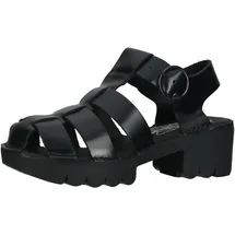 Fly london Riemchensandale Damen Schwarz 37