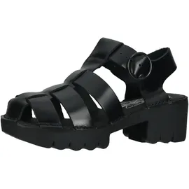 Fly london Riemchensandale Damen Schwarz 37