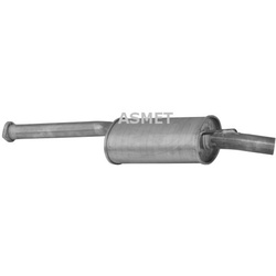 Mittelschalldämpfer ASMET 01.010