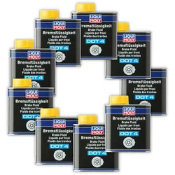 9x 500ml LIQUI MOLY 3085 Bremsflüssigkeit DOT 4 Bremsen Flüssigkeit Brake Fluid