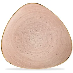 Churchill Super Vitrified Stonecast Raw Terrakotta Dreiecksteller, 22,9 cm, 12 Stück