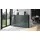 Vladon Highboard 166,5 x 106,5 x 35 cm Anthrazit matt/Grau Hochglanz