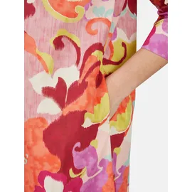 White Label Midikleid Floral Orange 48