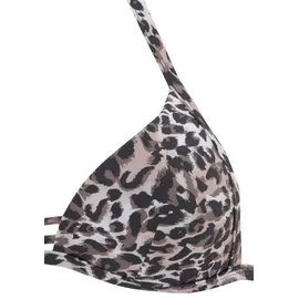 LASCANA Triangel-Bikini Damen Braun 34 Cup C