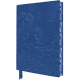 Flame Tree Gift Exquisit Premium Notizbuch DIN A5: Vincent van Goght, Sternennacht: