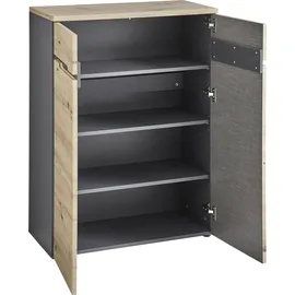 Innostyle Memphis 80 x 107 x 38 cm Braun / Grau