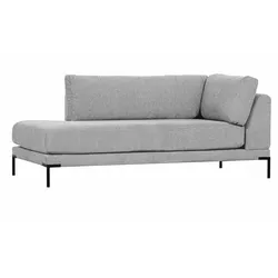 Modulsofa Couple Lounge Element Links, Hellgrau