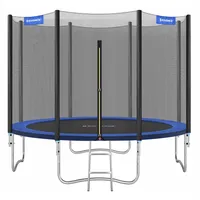 Songmics Trampolin 305 cm inkl. Sicherheitsnetz schwarz/blau