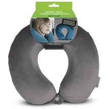 Worldpack Nackenkissen 30 x 30 cm Grau