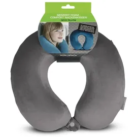 Worldpack Nackenkissen 30 x 30 cm Grau