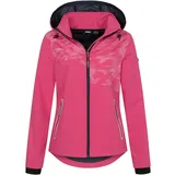 LPO Softshelljacke »MECATINA PEAK III WMN«, mit abnehmbarer Kapuze Gr. 40/42 (M), orchid, , 90666339-42