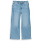 Tom Tailor Damen TTNELMA CULOTTE Jeans, blau, Uni, Gr. 27/28