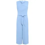 Betty & Co Damen Jumpsuit mit Wasserfallausschnitt 36, Hellblau - 36W