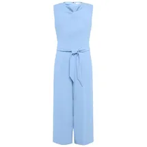 Betty & Co Damen Jumpsuit mit Wasserfallausschnitt 36, Hellblau - 36W