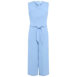 Betty & Co Damen Jumpsuit mit Wasserfallausschnitt 36, Hellblau - 36W