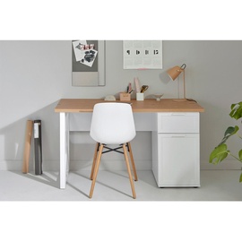 Jahnke Schreibtisch 96CM2 / Chalet D 140 Dekor Weiß