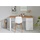 Jahnke Schreibtisch 96CM2 / Chalet D 140 Dekor Weiß