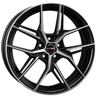 Borbet QX 8,5 x 20 5 x 114,3 ET45 Schwarz Poliert Matt