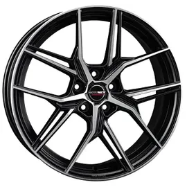 Borbet QX 8,5 x 20 5 x 114,3 ET45 Schwarz Poliert Matt