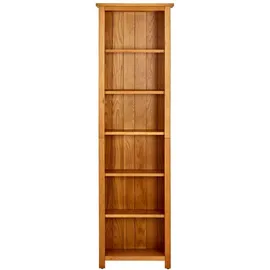 vidaXL Bücherregal 6 Fächer 52 x 22 x 180 cm Eiche