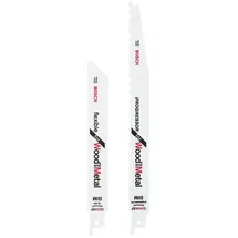 Bosch Progressor & Flexible For Wood And Metal Säbelsägeblatt Set 150/200 mm 2 Stk