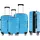 DMS BK-3002 Koffer-Set 3-tlg. blau