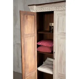 Massivmoebel24 Schrank 100x50x180 Weiß