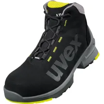 Uvex 1 Arbeitsstiefel - S2-Sicherheitsstiefel S1 SRC ESD - Lime-Schwarz, Größe:46