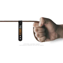 Xtorm USB auf Lightning 1,5 m Schwarz/Orange