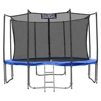 Gartentrampolin Trampolin Randabdeckung Sprungtuch Netz innen 305 310 cm blau