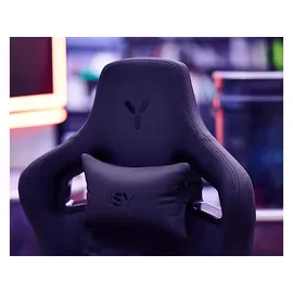 ISY IGC-1000 Gaming-Stuhl, Schwarz