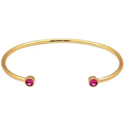 Elli Armband Armreif Trend Kristalle 925 Silber Pink Damen 