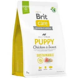 BRIT Care Sustainable Puppy mit Huhn und Insekten 3 kg